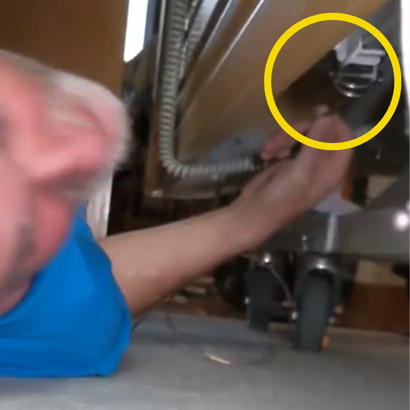 Cordon de mise à la terre (3m) avec pince crocodile L pour lit électrique, fauteuil électrique, table de massage, machine à coudre...