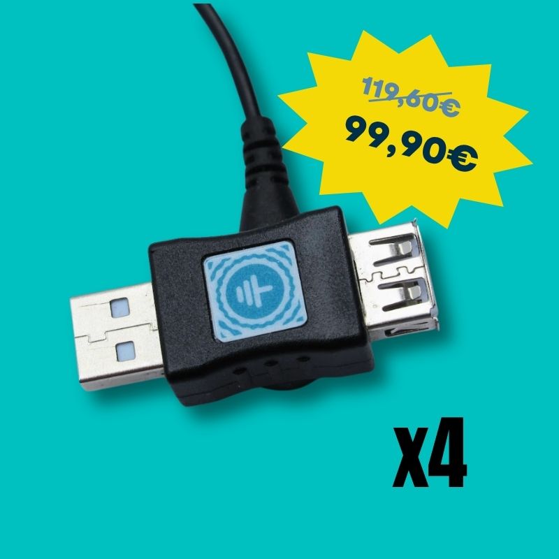 Adap'terre® 4 x USB-A