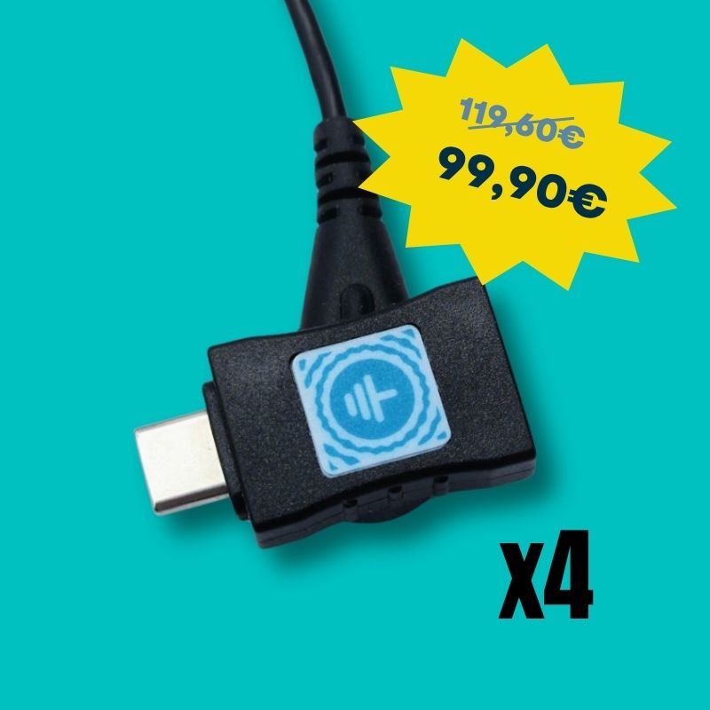Adap'terre® 4 x USB-C