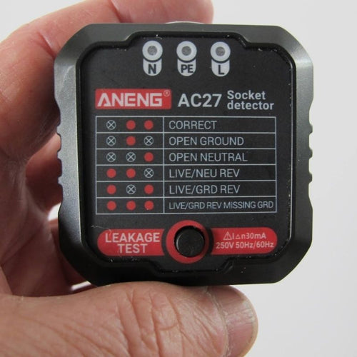 Testeur de prises AC-27