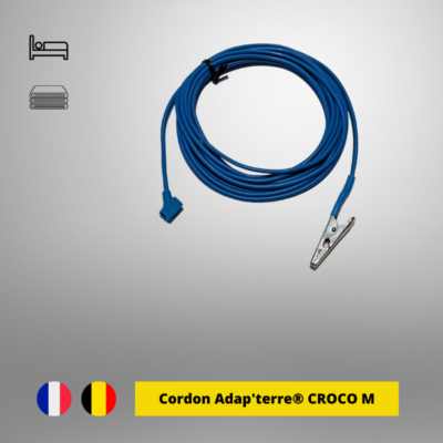 cordon adapterre 3m pince croco m